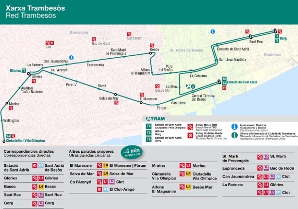 Mapa Trambes�s